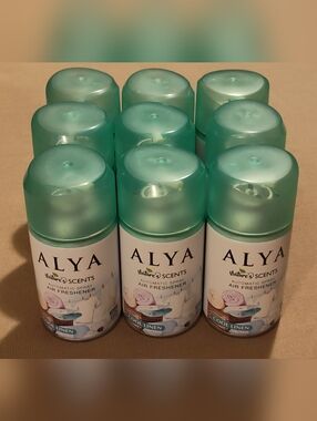 NWT! ALYA Cool Linen Automatic Air Freshener Spray - Bundle Of 9